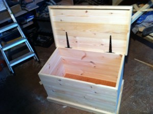 Storage chests by Andy Crabb Designs